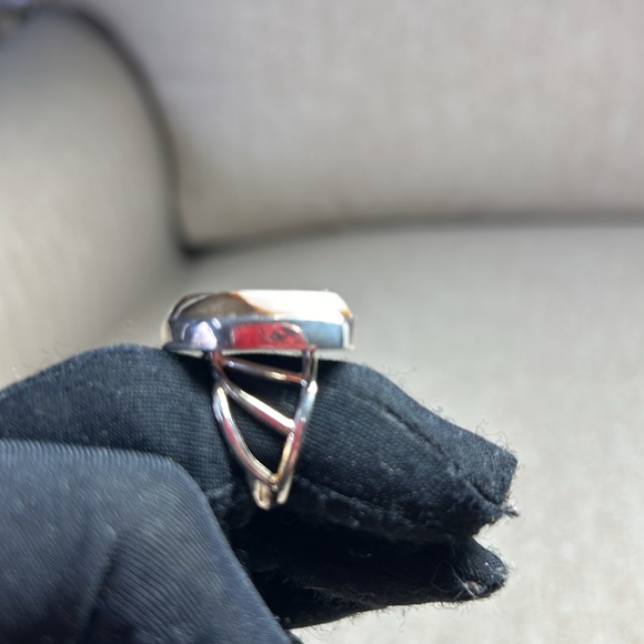 Jay king, petrified, wood ring - Picture 5 of 5